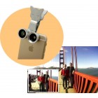 CATLENS - Universal 3-in-1 Clip-On Lens Fisheye Macro Wide-Angle Camera Effects for Phones & Tablets