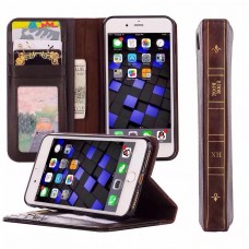 iPhone Book Casing Unique Classy Book-Like Look with Slot for Cards iPhone 7 or 7Plus