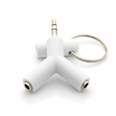 Y-Shaped Audio Splitter 3.5mm Jack